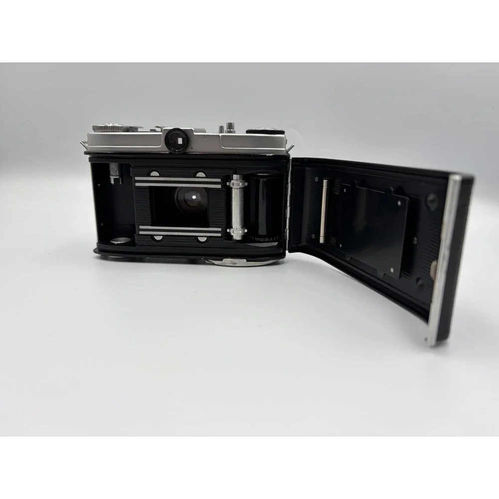 KODAK RETINETTE 35mm film Camera with Schneider Reomar 1:3.5/45mm lens Untested